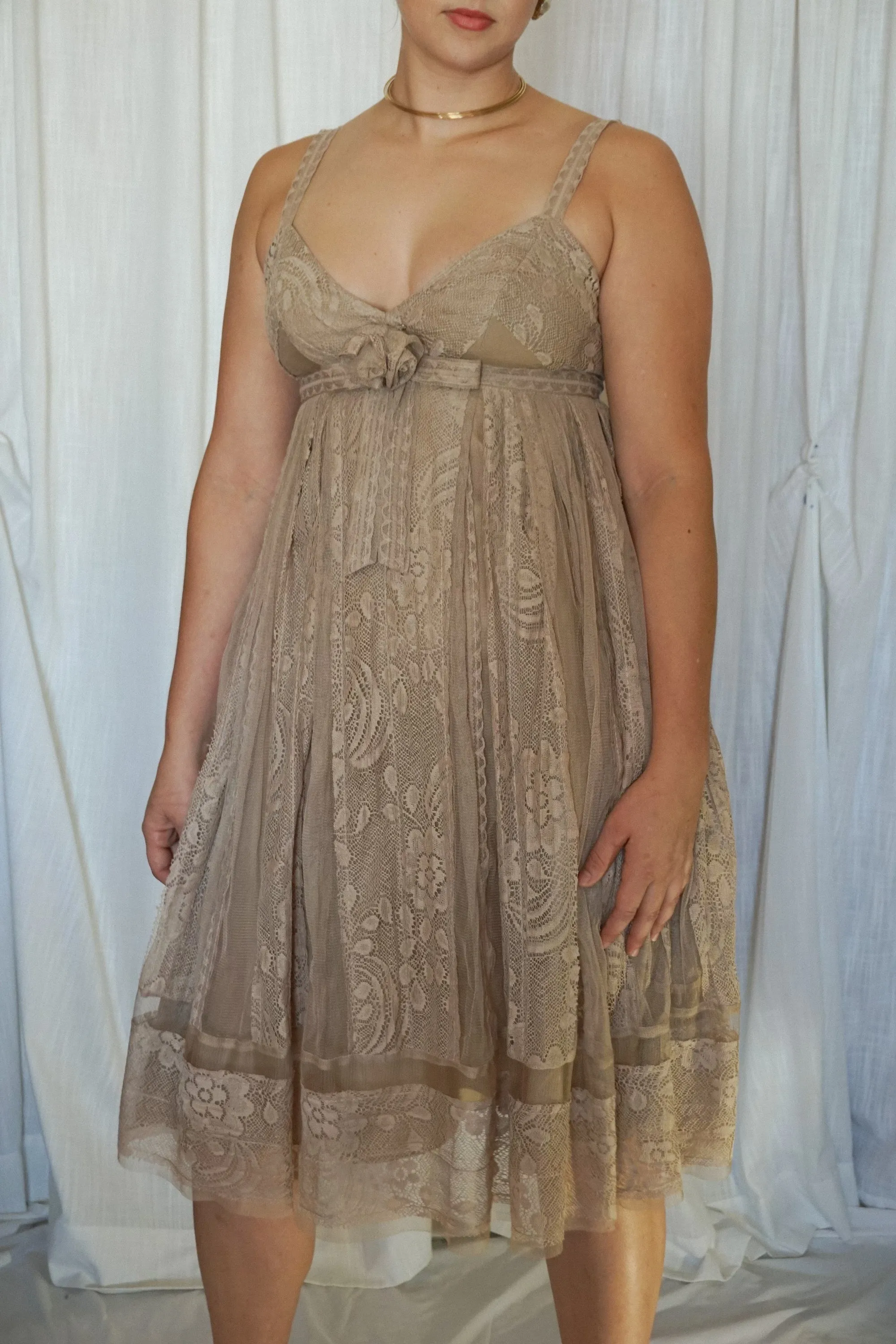 Anna Sui Lace Dress