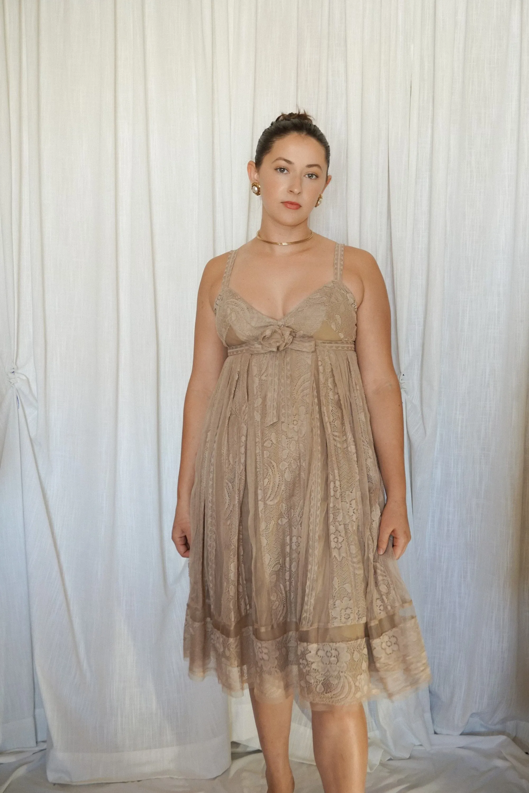 Anna Sui Lace Dress