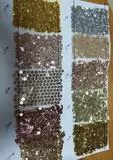 Anneprom Mermaid Long with Side Slit Sexy Backless Sequin V-Neck Sleeveless Prom Dresses App0399