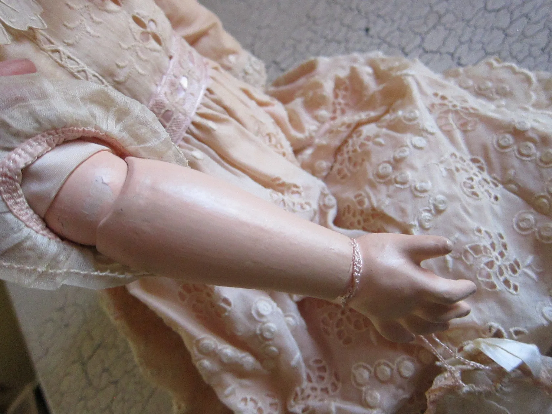 Antique 19th C German Porcelain Doll by Gebruder Kuhnlenz