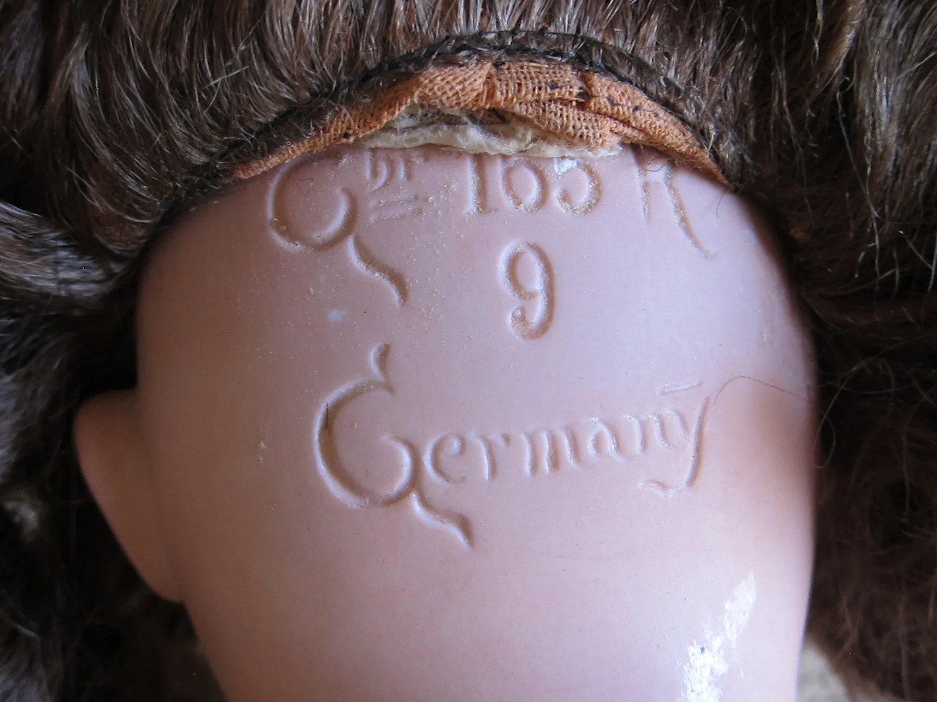 Antique 19th C German Porcelain Doll by Gebruder Kuhnlenz