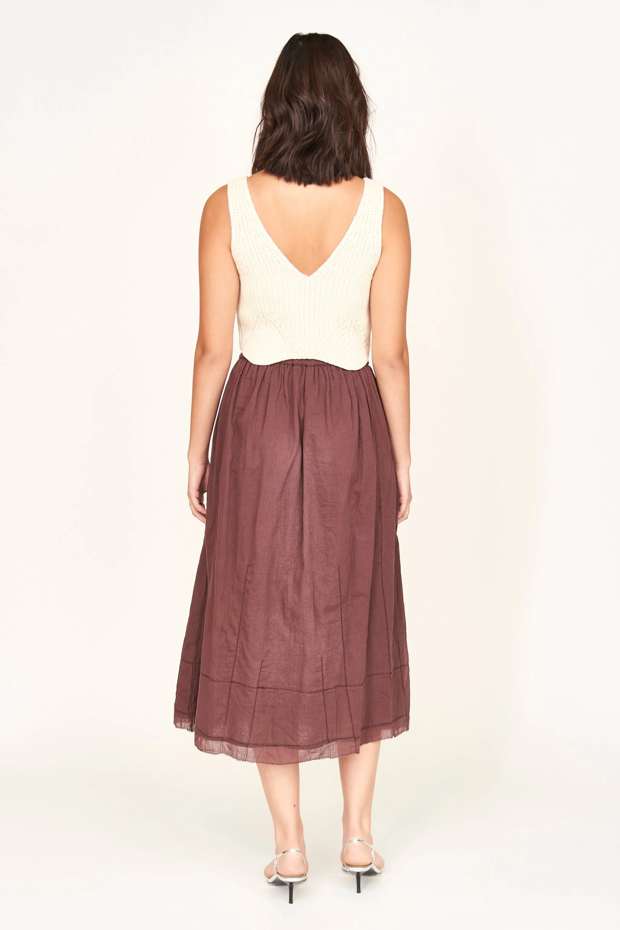 Arles Knit Tank in Bone