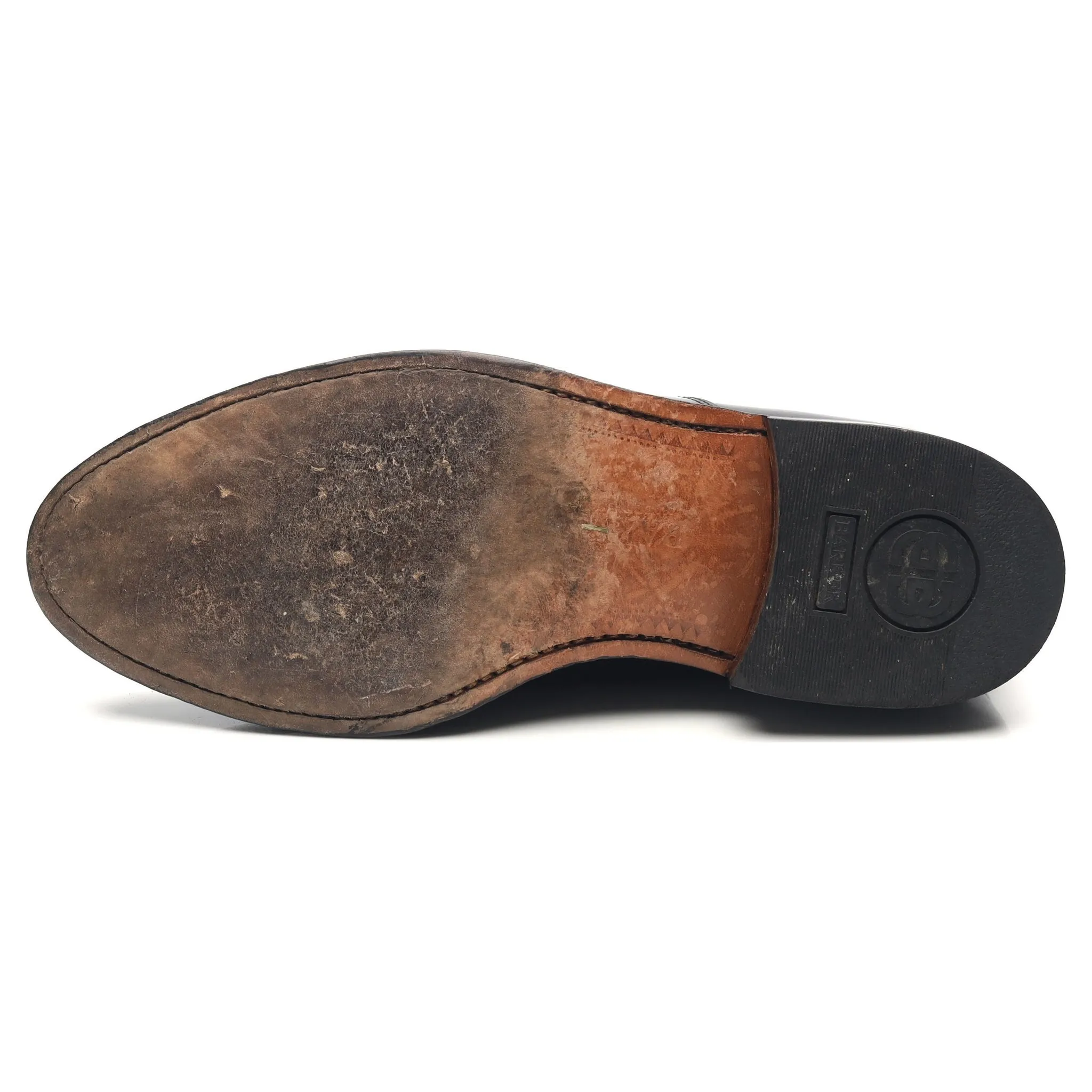 'Arnold' Black Leather Oxford UK 7.5 G