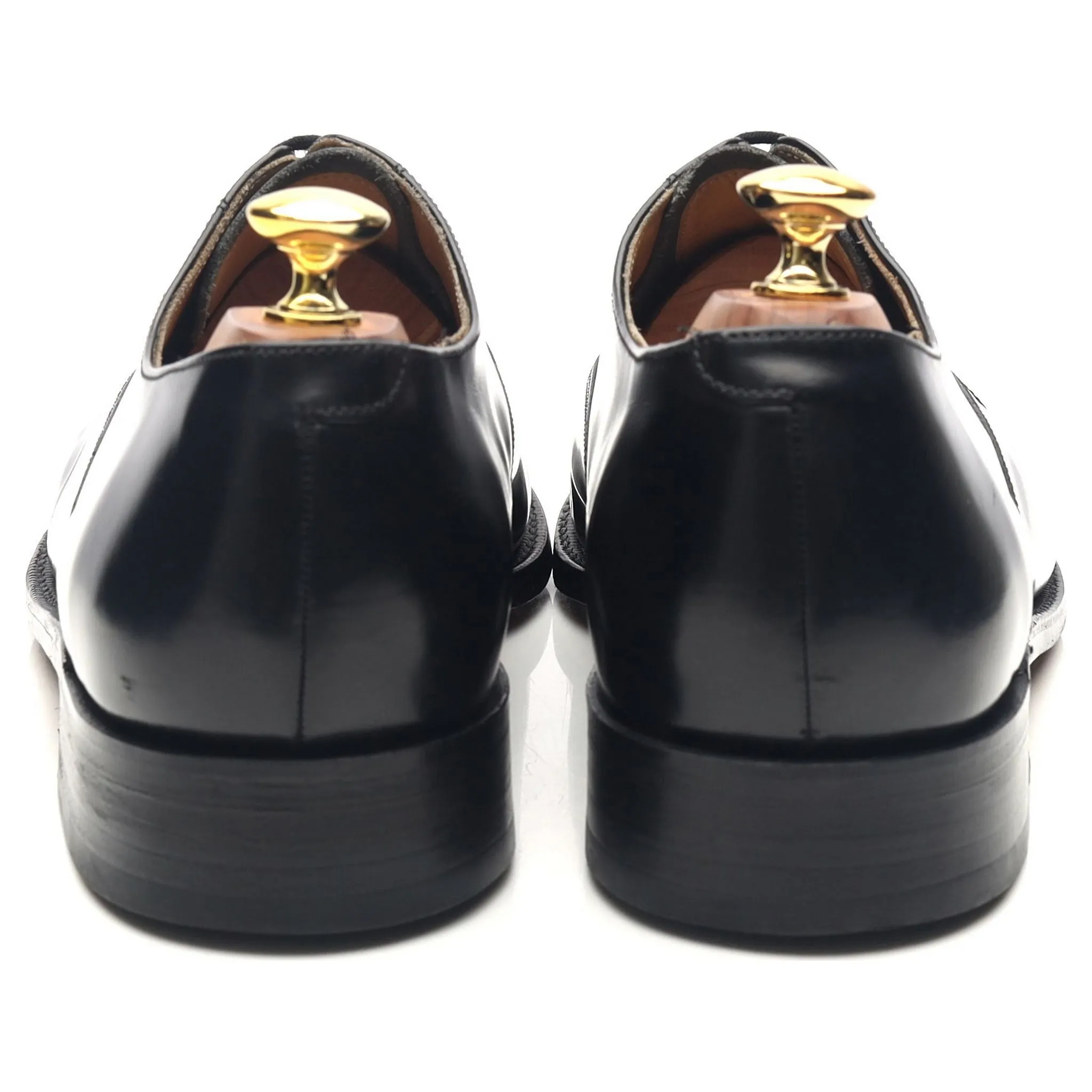 'Arnold' Black Leather Oxford UK 8.5 G