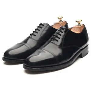 'Arnold' Black Leather Oxford UK 8.5 G
