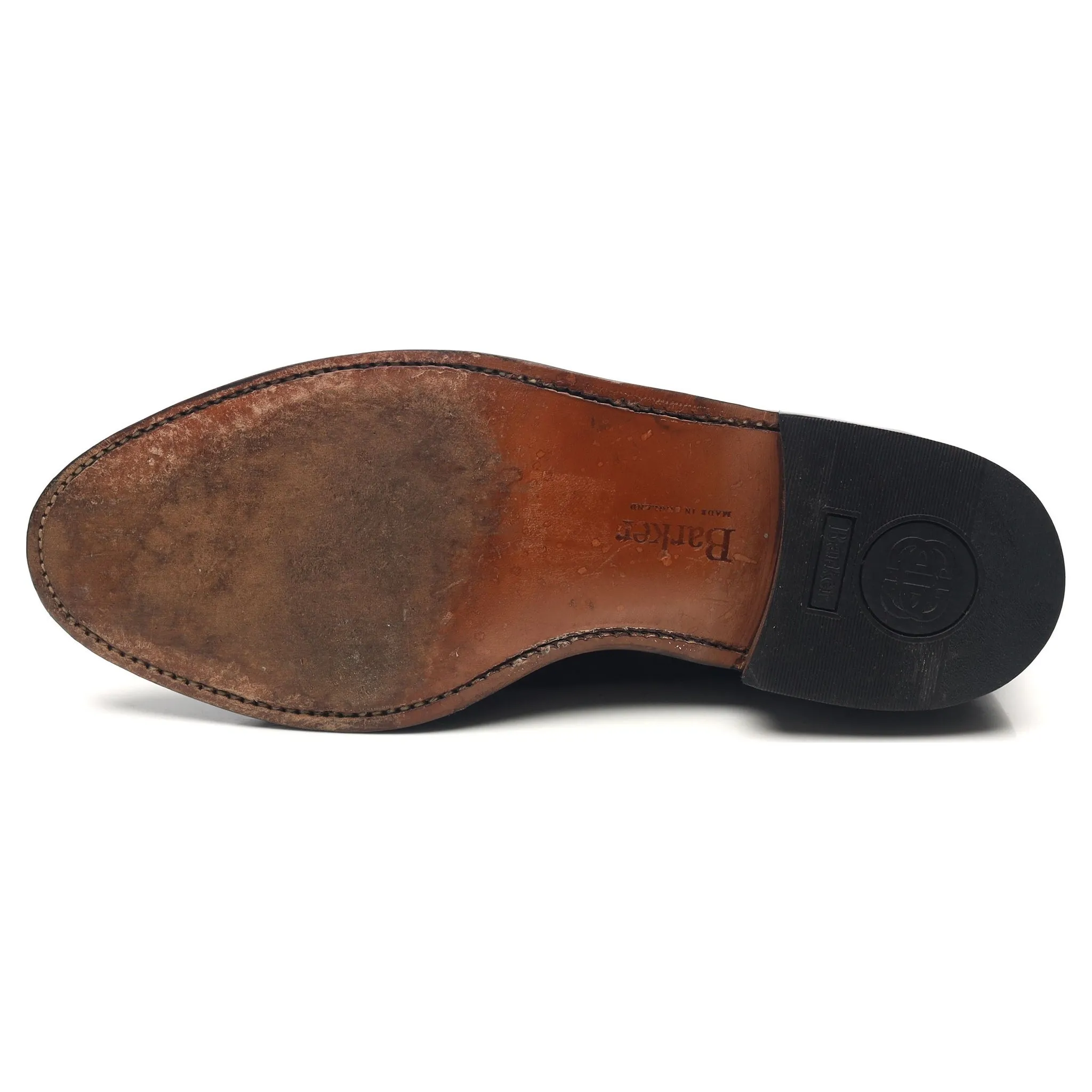 'Arnold' Black Leather Oxford UK 8.5 G