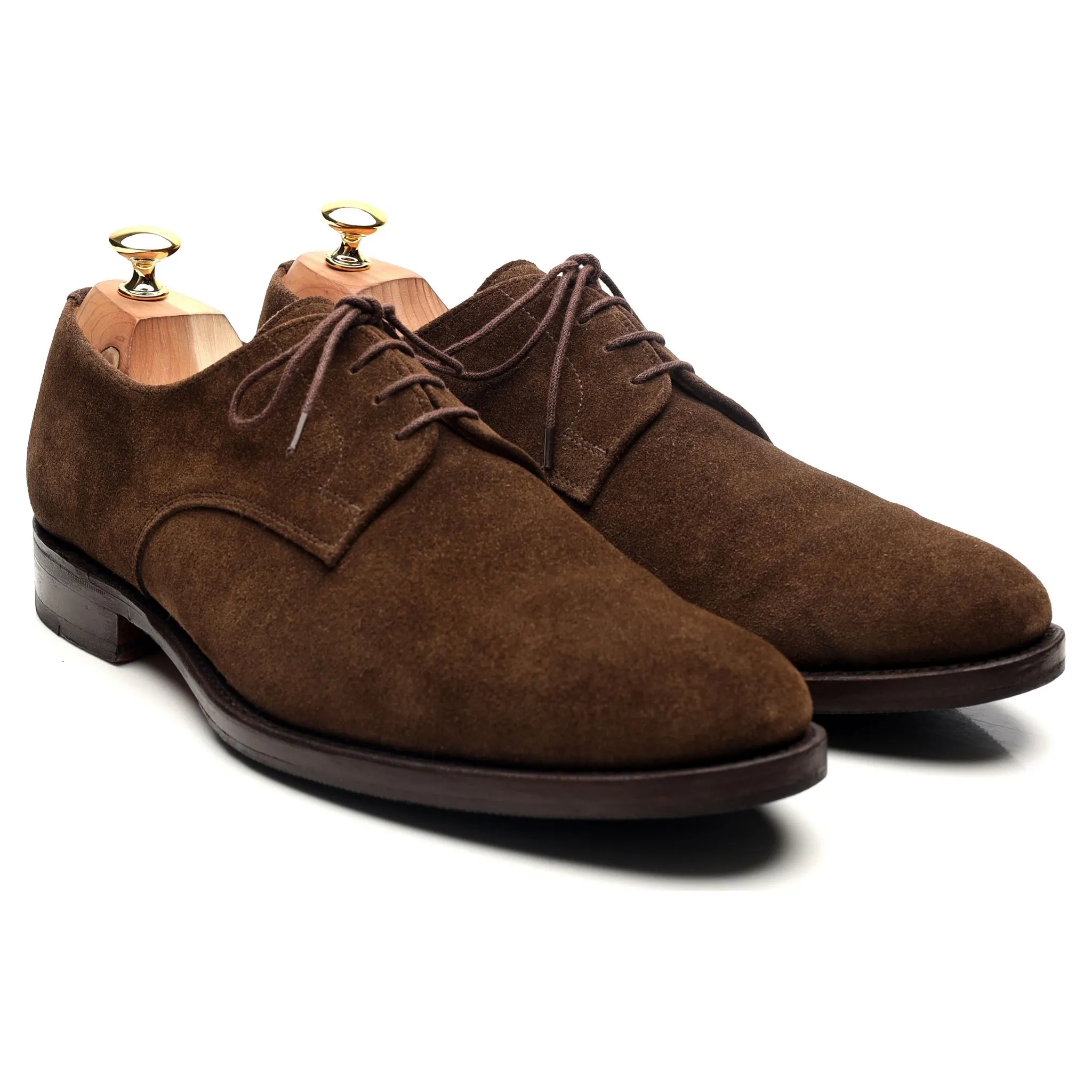 'Athens' Brown Suede Derby UK 10.5 F