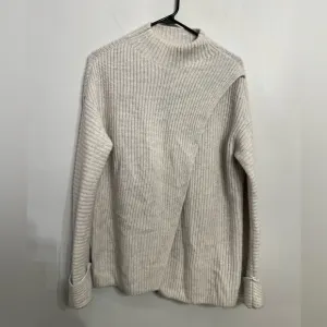 Athleta Azalea Sweater Women's‎ Wool Cashmere Light Heather Gray XS