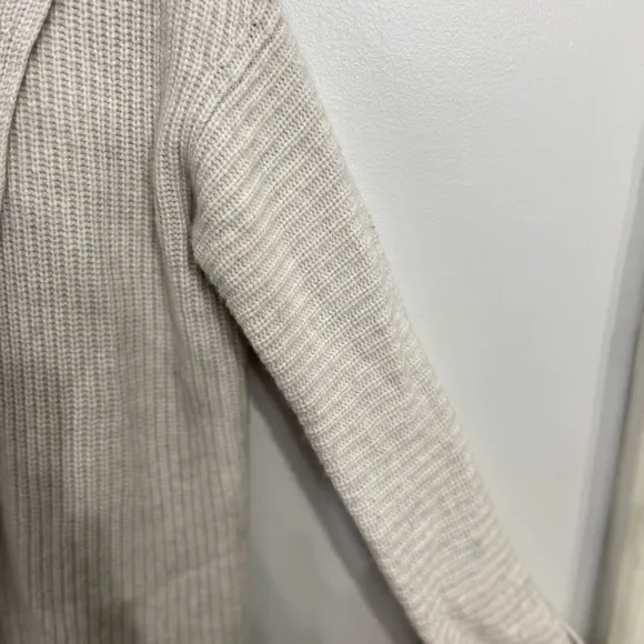 Athleta Azalea Sweater Women's‎ Wool Cashmere Light Heather Gray XS