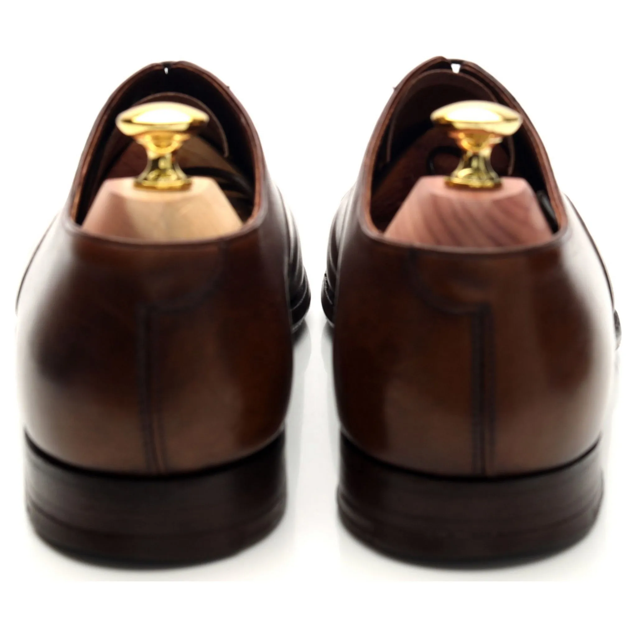 'Audley' Brown Leather Oxford UK 7.5 E