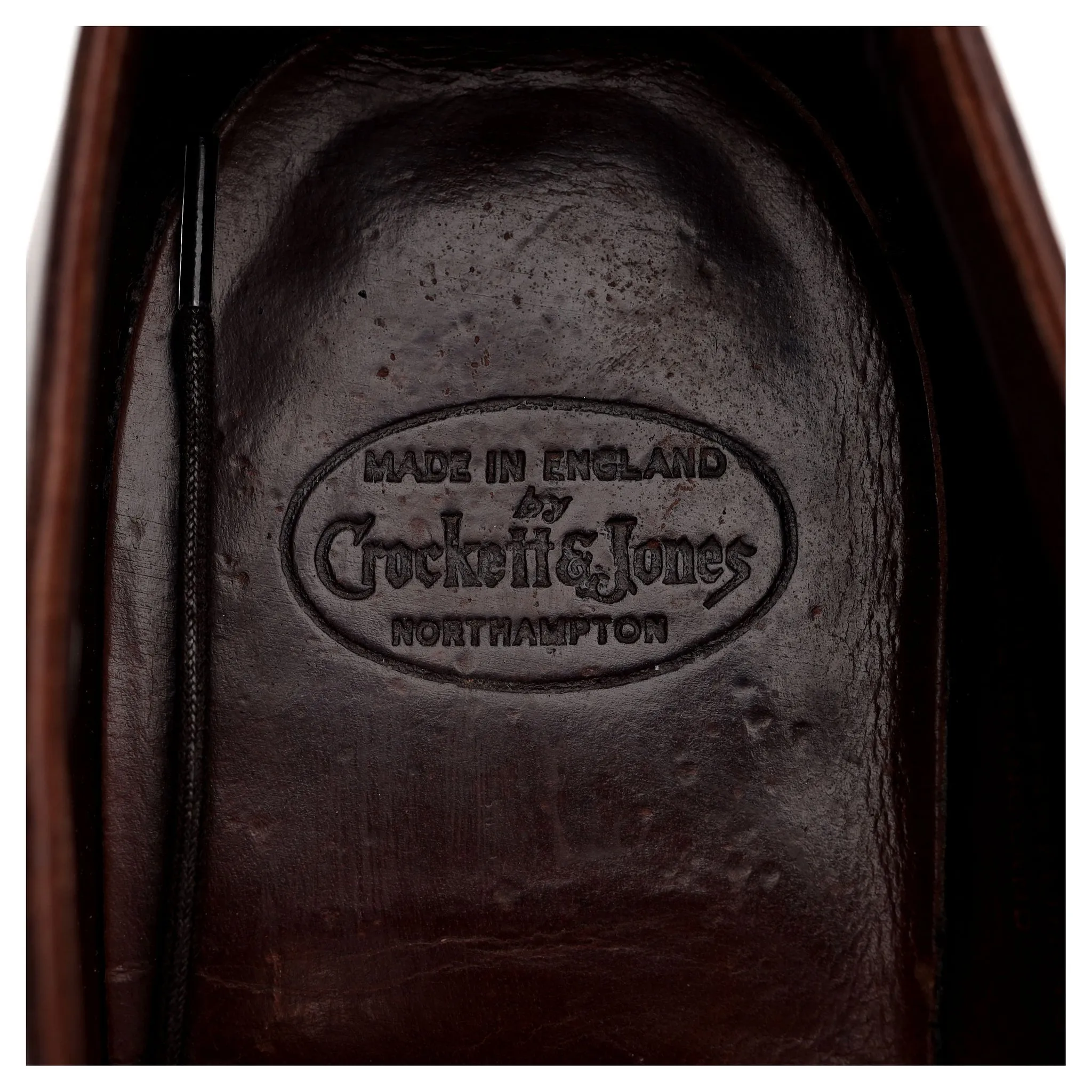 'Audley' Brown Leather Oxford UK 7.5 E