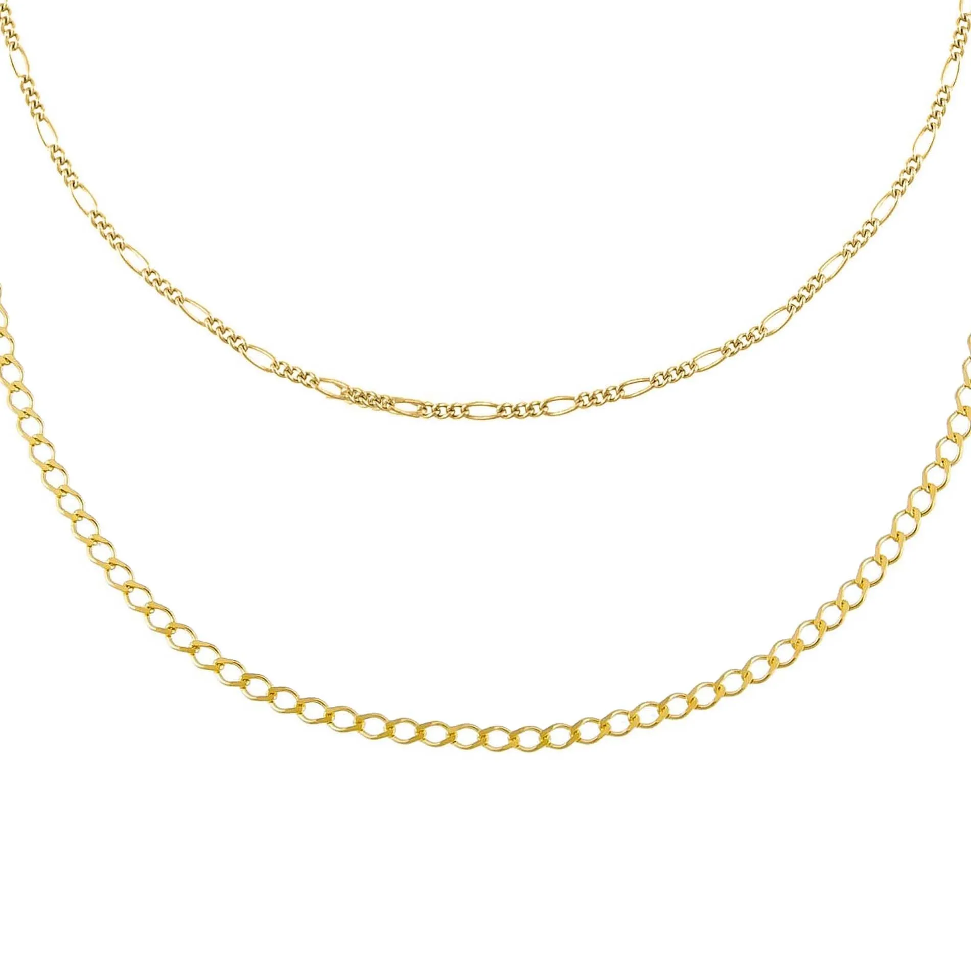 Baby Figaro X Cuban Anklet Combo Set