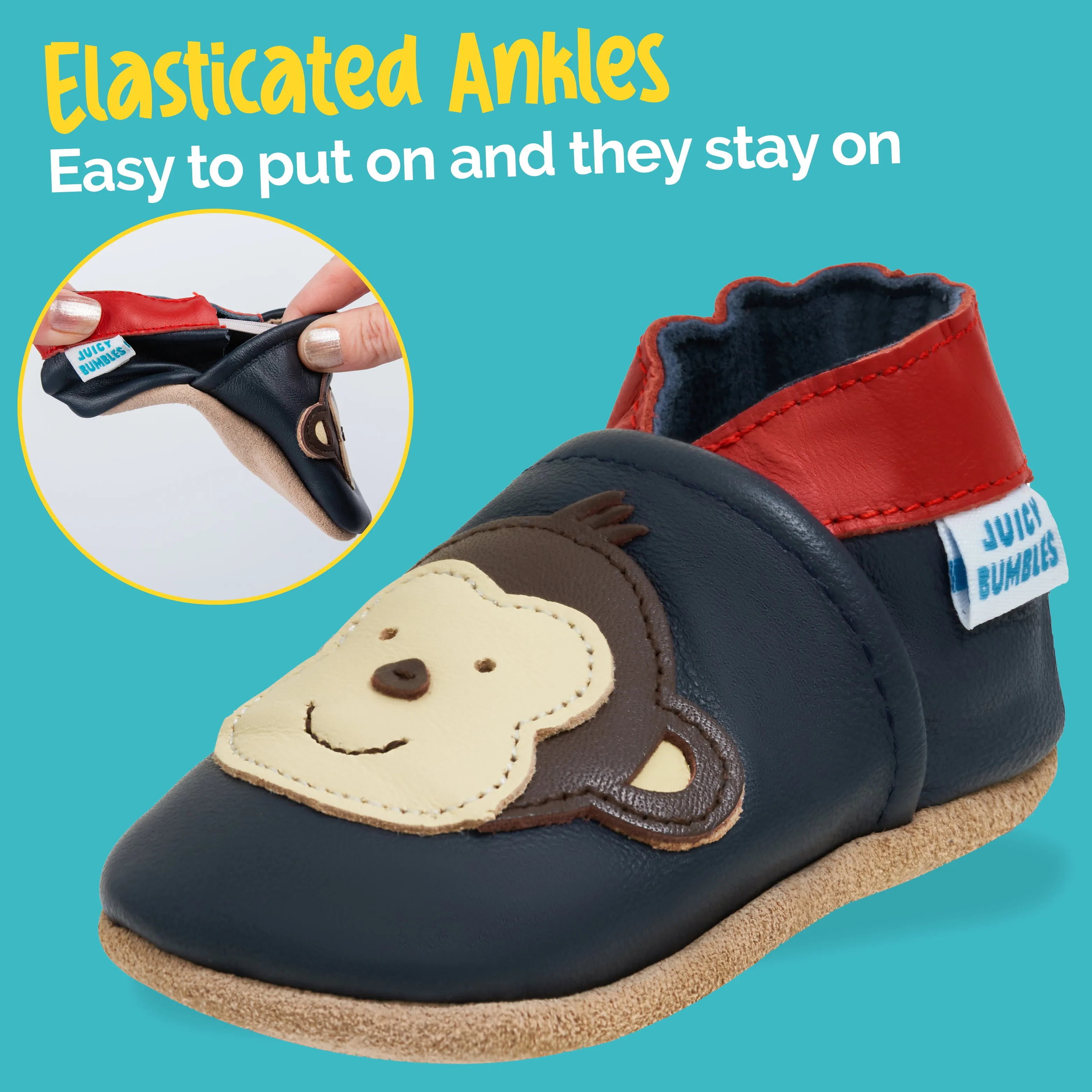 Baby Shoes Monkey