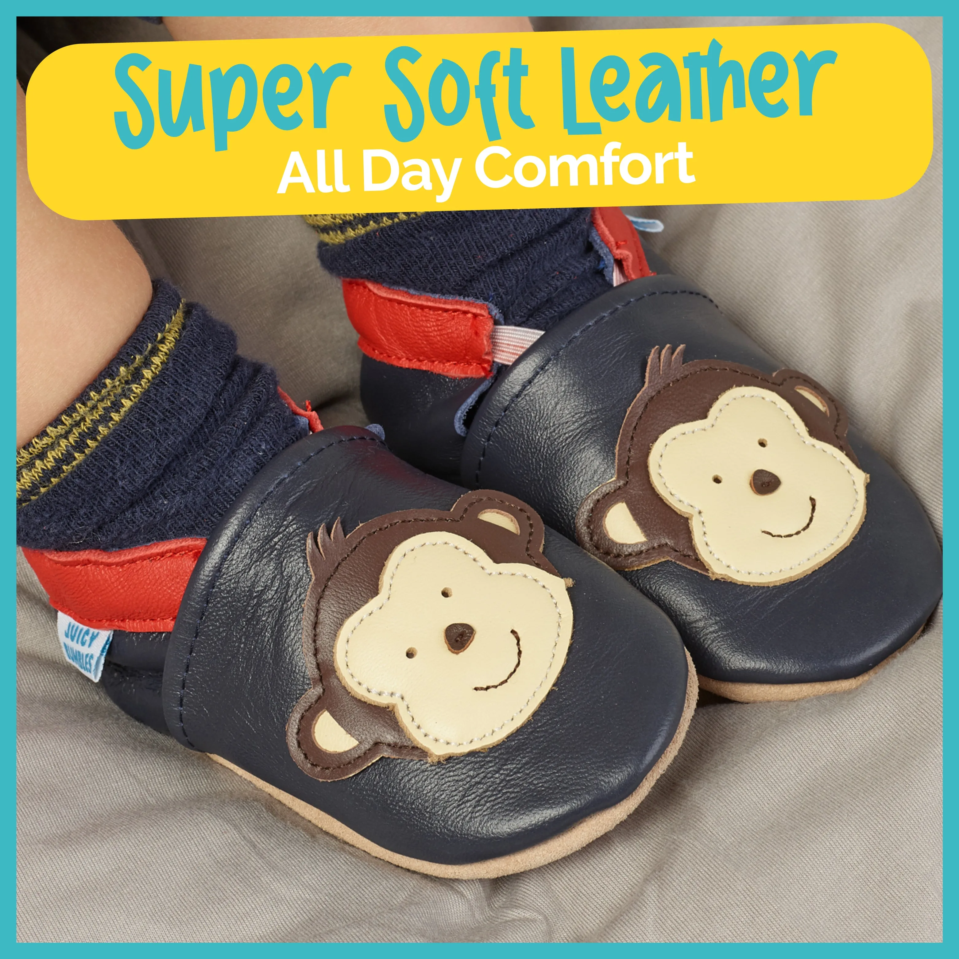 Baby Shoes Monkey