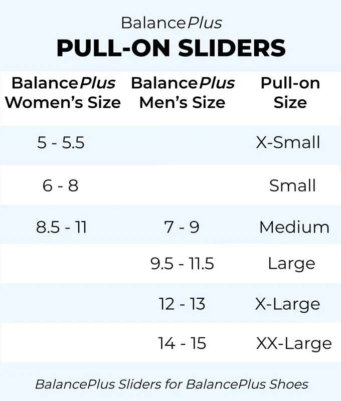 BalancePlus Pull-On Sliders For Right-Handed Curlers
