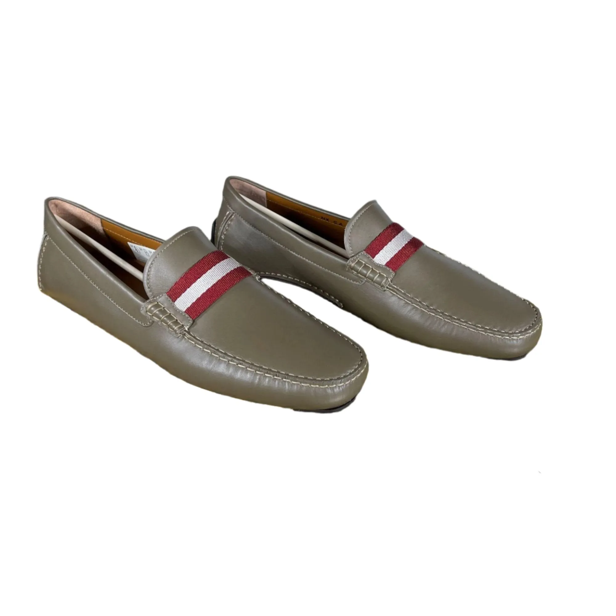 Bally Waltec Caki Leather Drivers