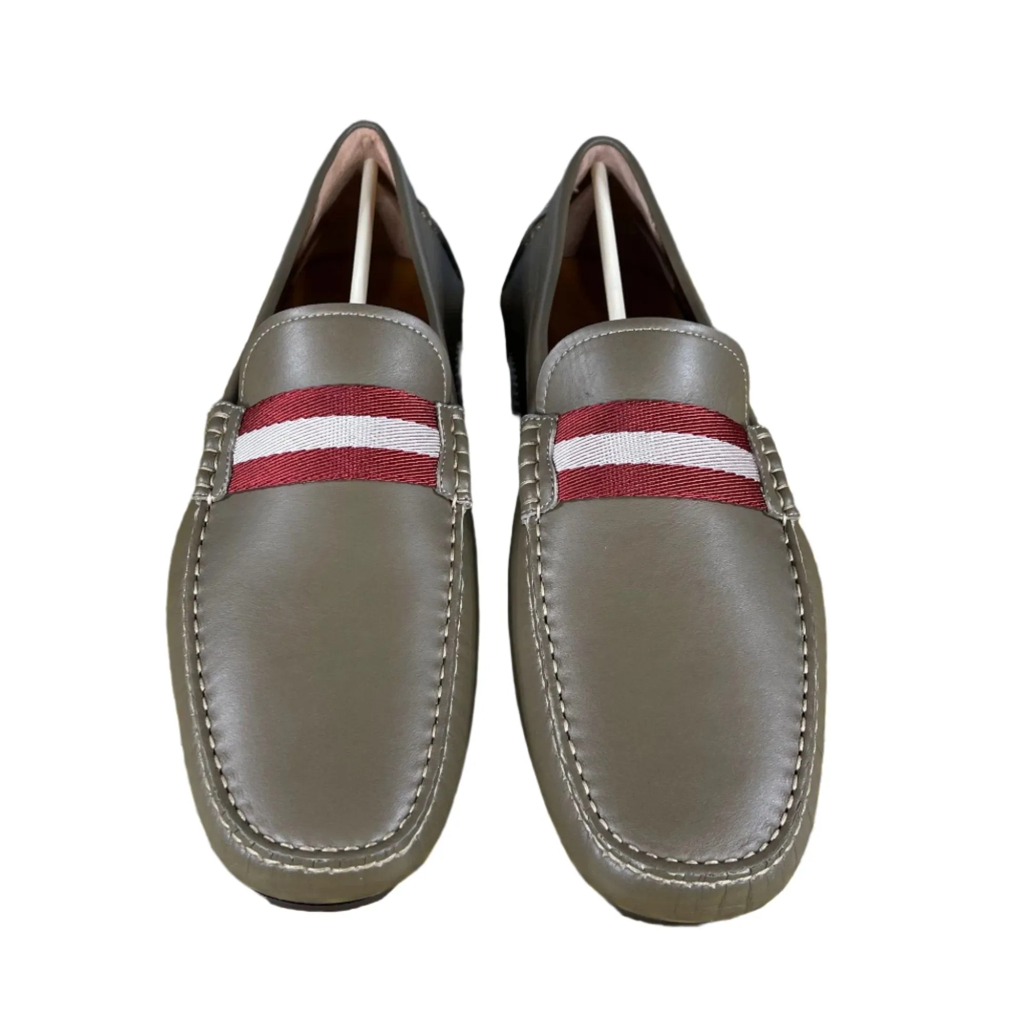 Bally Waltec Caki Leather Drivers