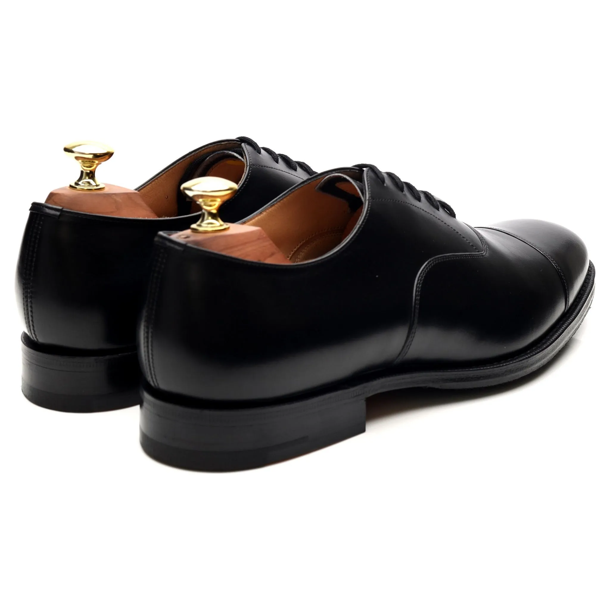 'Balmoral' Black Leather Oxford UK 7.5 G