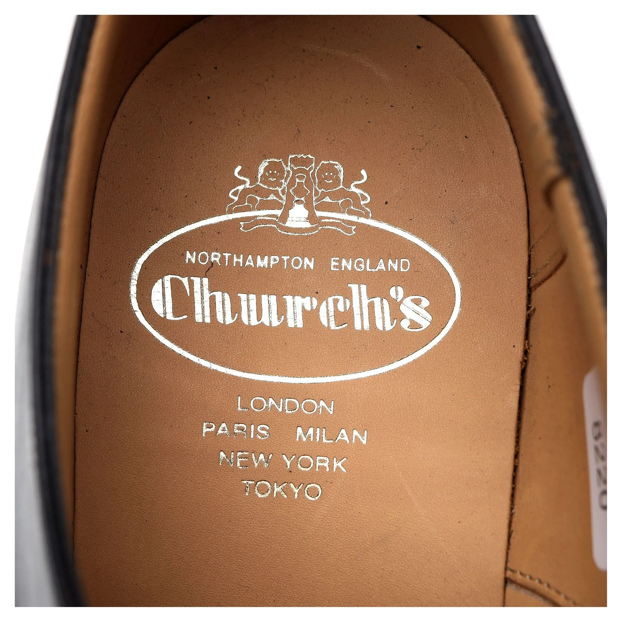 'Balmoral' Black Leather Oxford UK 8 G