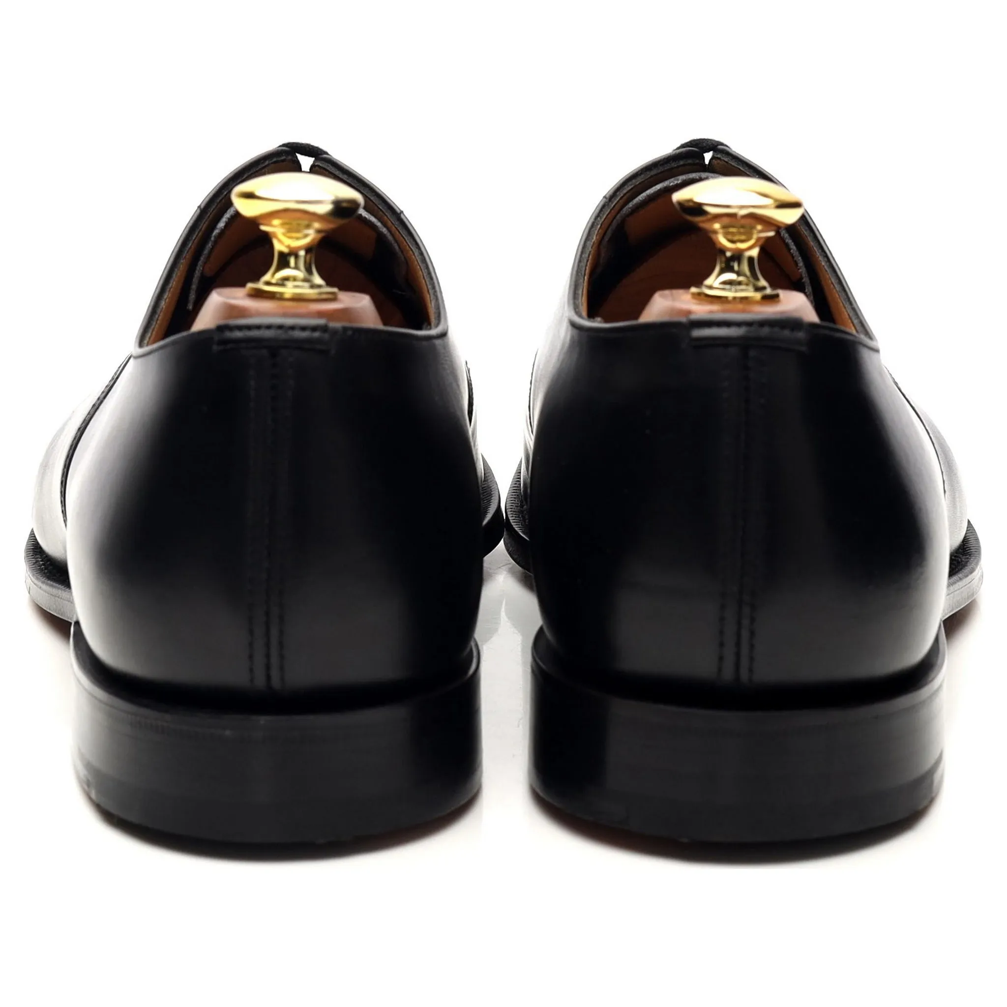 'Balmoral' Black Leather Oxford UK 8 G