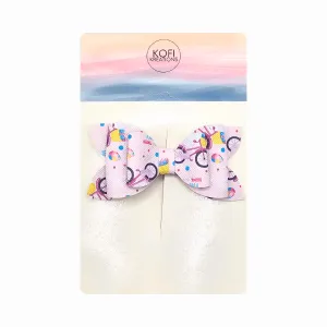 Basket Charm Hair Bow