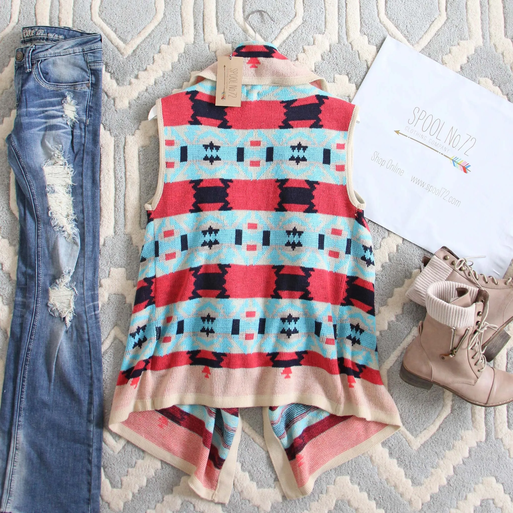 Big Sky Knit Sweater Vest