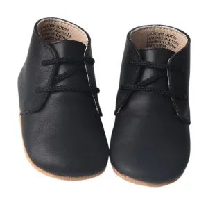 Black - Classic Boots - US Size 1-4 - Soft Sole