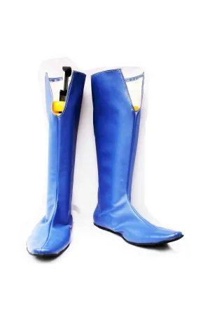 Bleach Soul Cosplay Boots Shoes-Blue