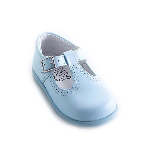 Blue Leather Shoe