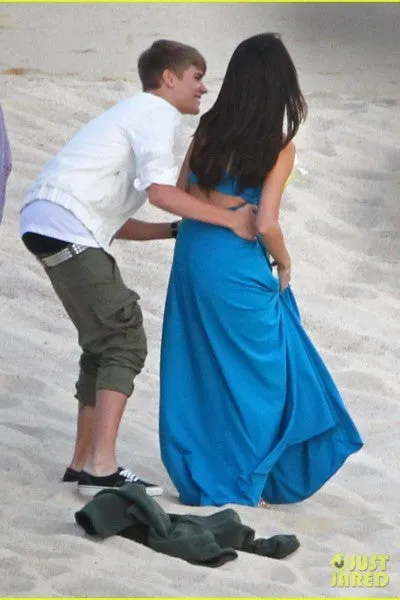 Blue Selena Gomez Sweetheart Halter Dress Bridesmaid Wedding Gown Dress Celebrity