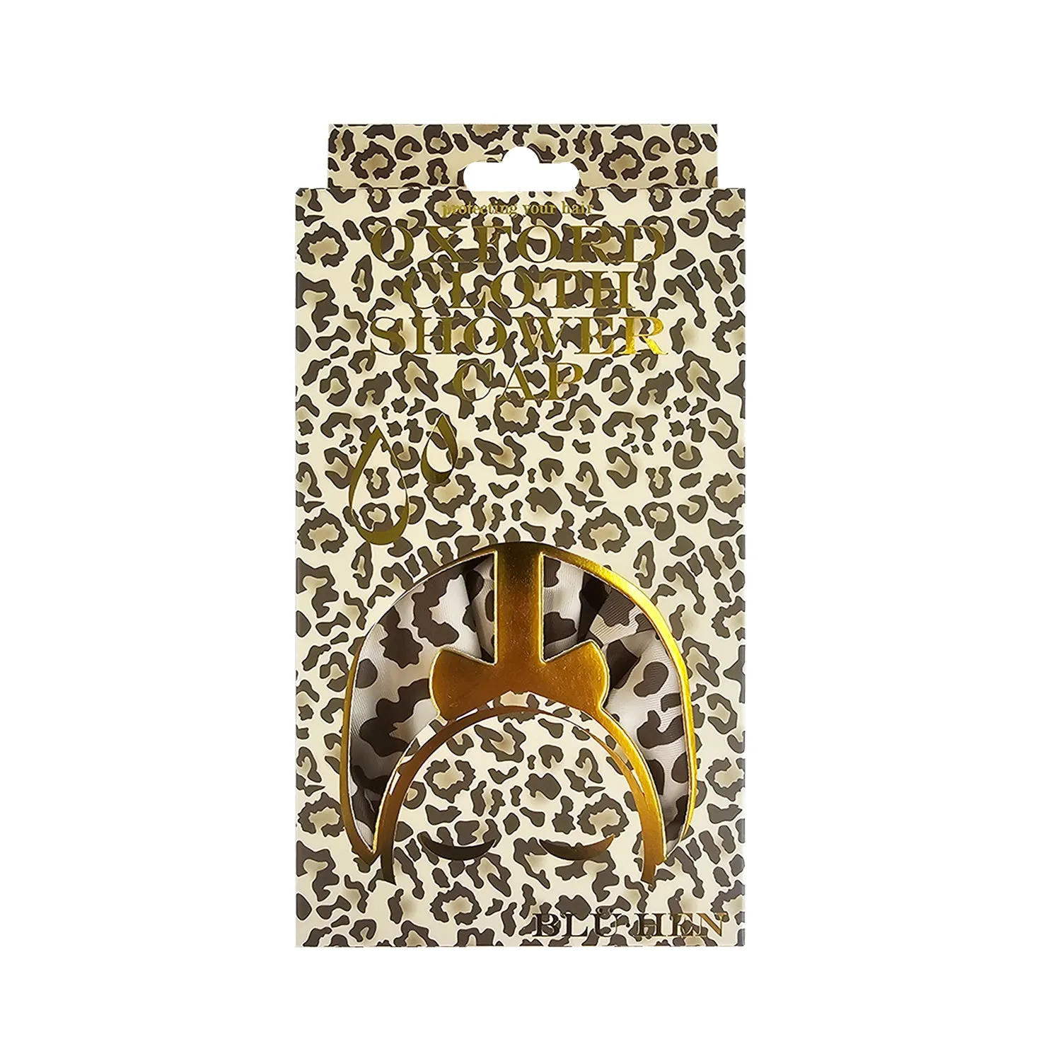 Bluhen - Leopard Print Shower Cap