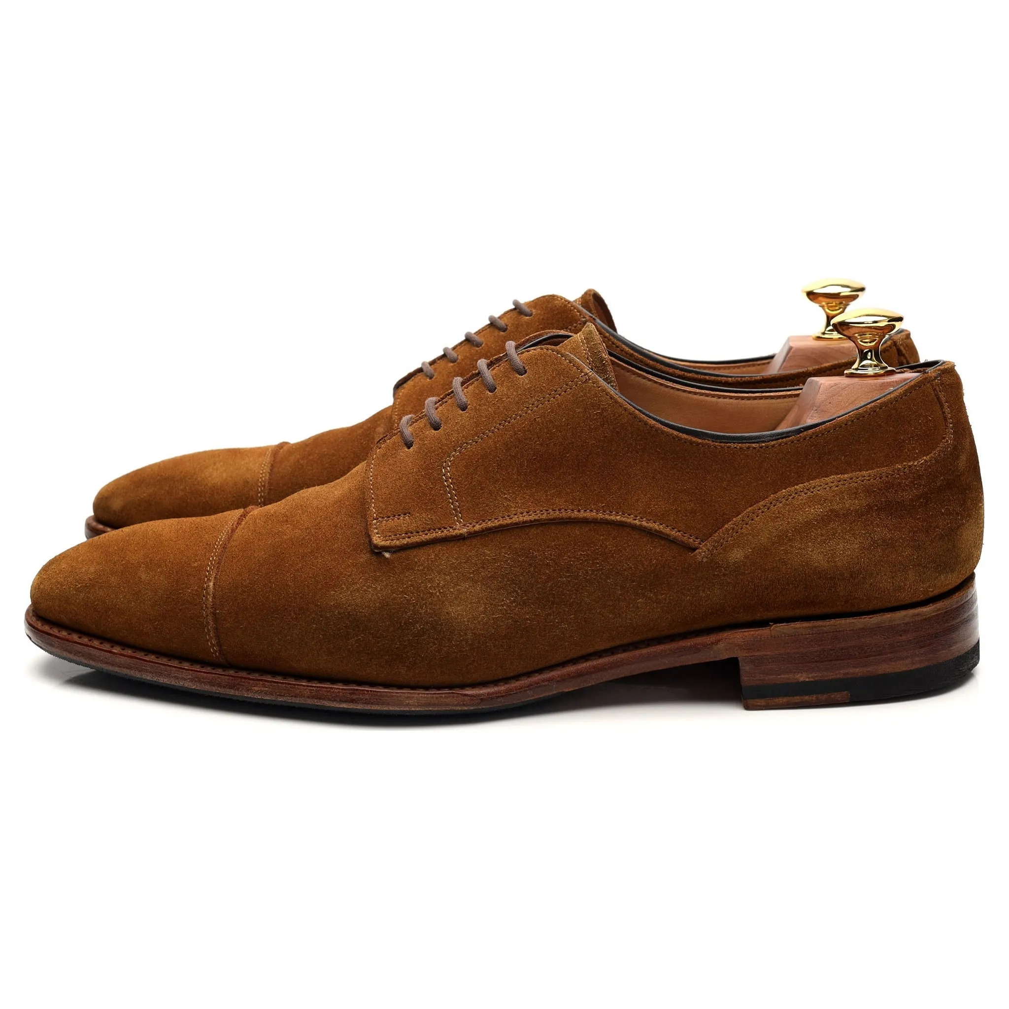 Bodileys 'Brooke' Snuff Brown Suede Derby UK 9 F