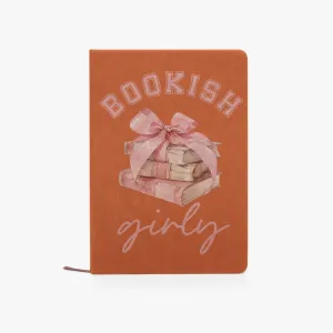 Bookish Girly. PU Leather Journal Notebook