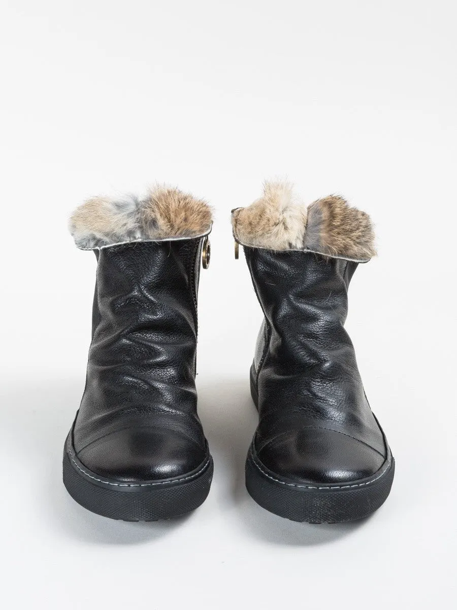 bret fur sneaker