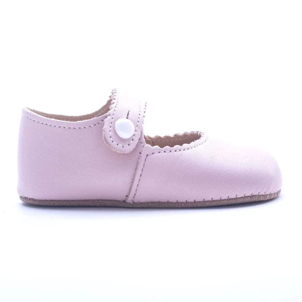 Britannical x Early Days - Emma Pre-Walker Baby Girl Shoes - Blossom Pink
