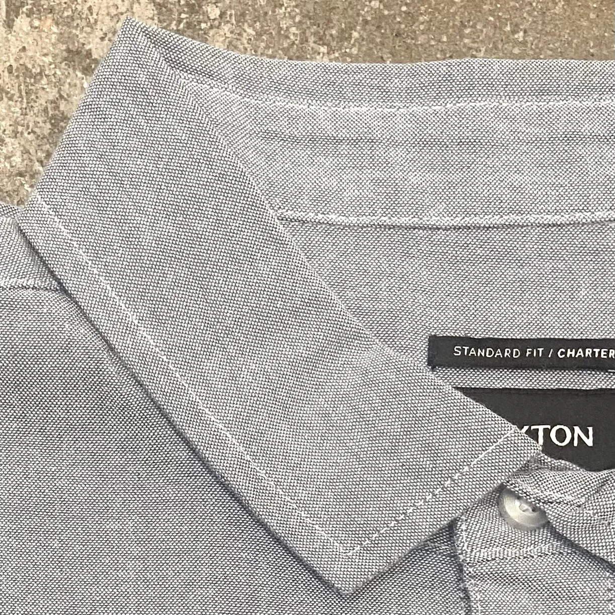 BRIXTON   CHARTER OXFORD LONG SLEEVE SHIRT