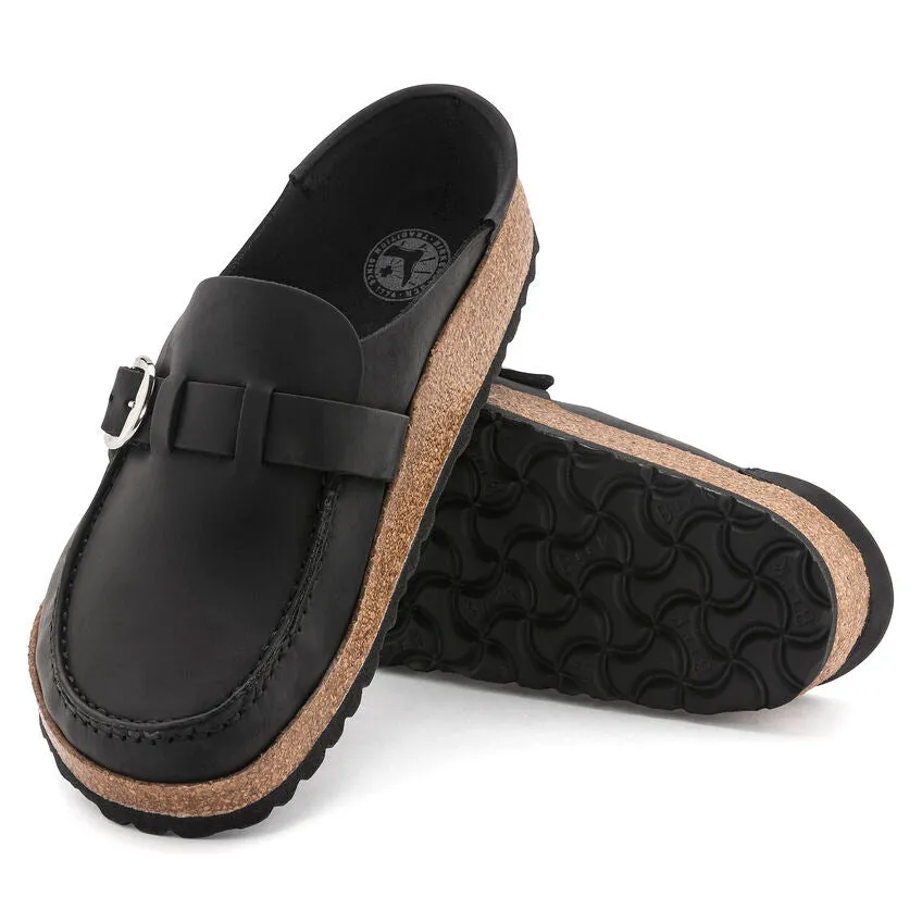 Buckley - Black Oiled Leather||Buckley - Cuir huilé noir