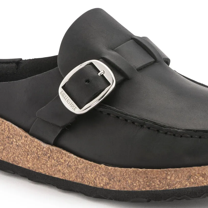 Buckley - Black Oiled Leather||Buckley - Cuir huilé noir