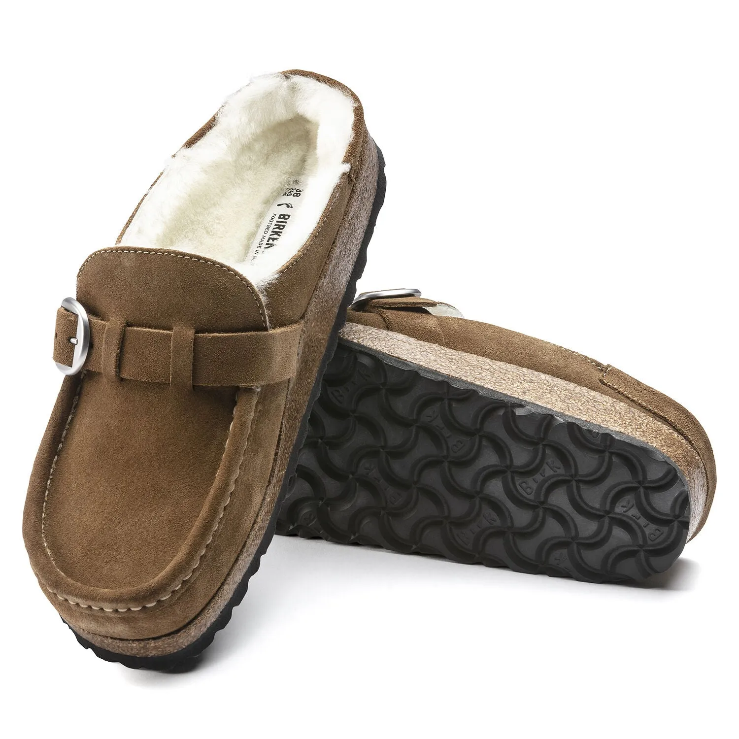 Buckley - Tea Suede Shearling||Buckley - Suède fourrure thé