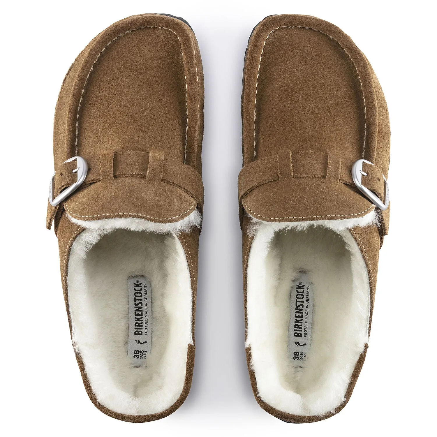 Buckley - Tea Suede Shearling||Buckley - Suède fourrure thé