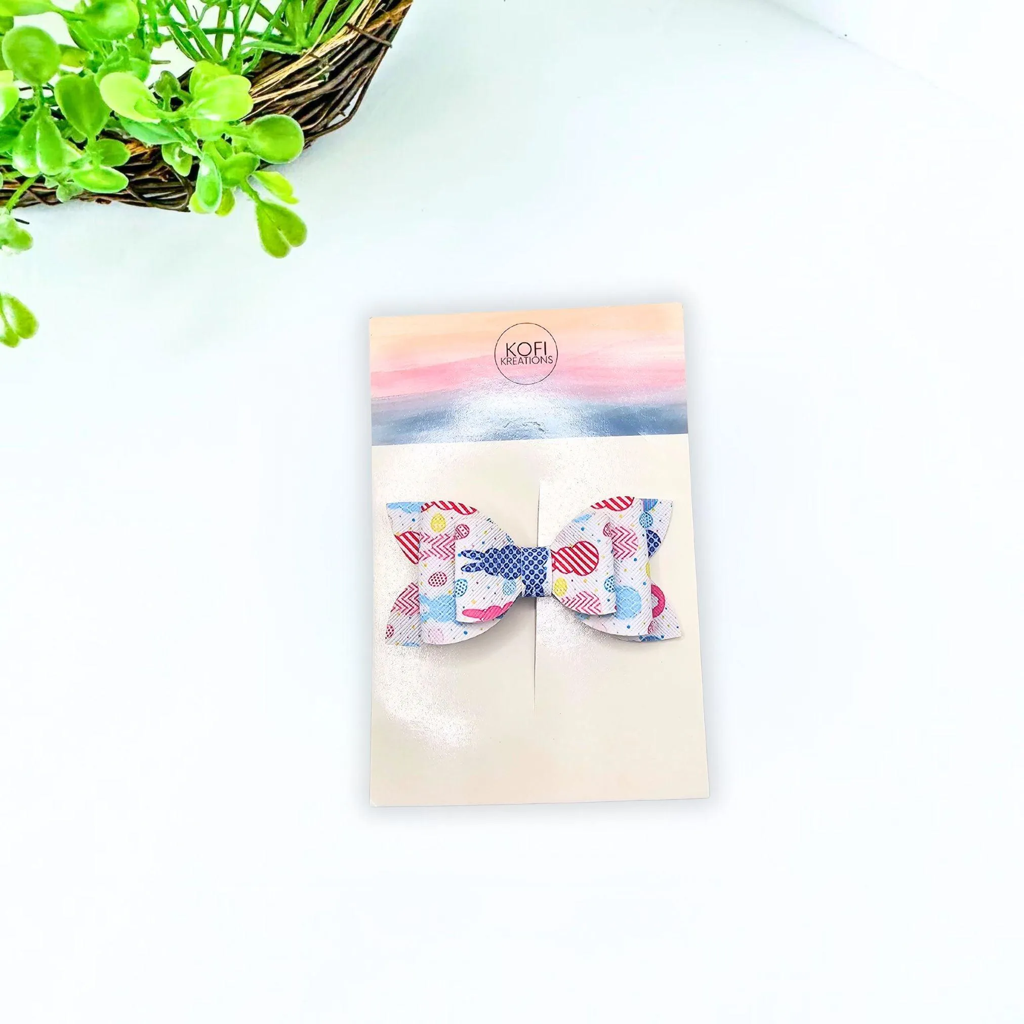 Bunny Trails Hair Bow