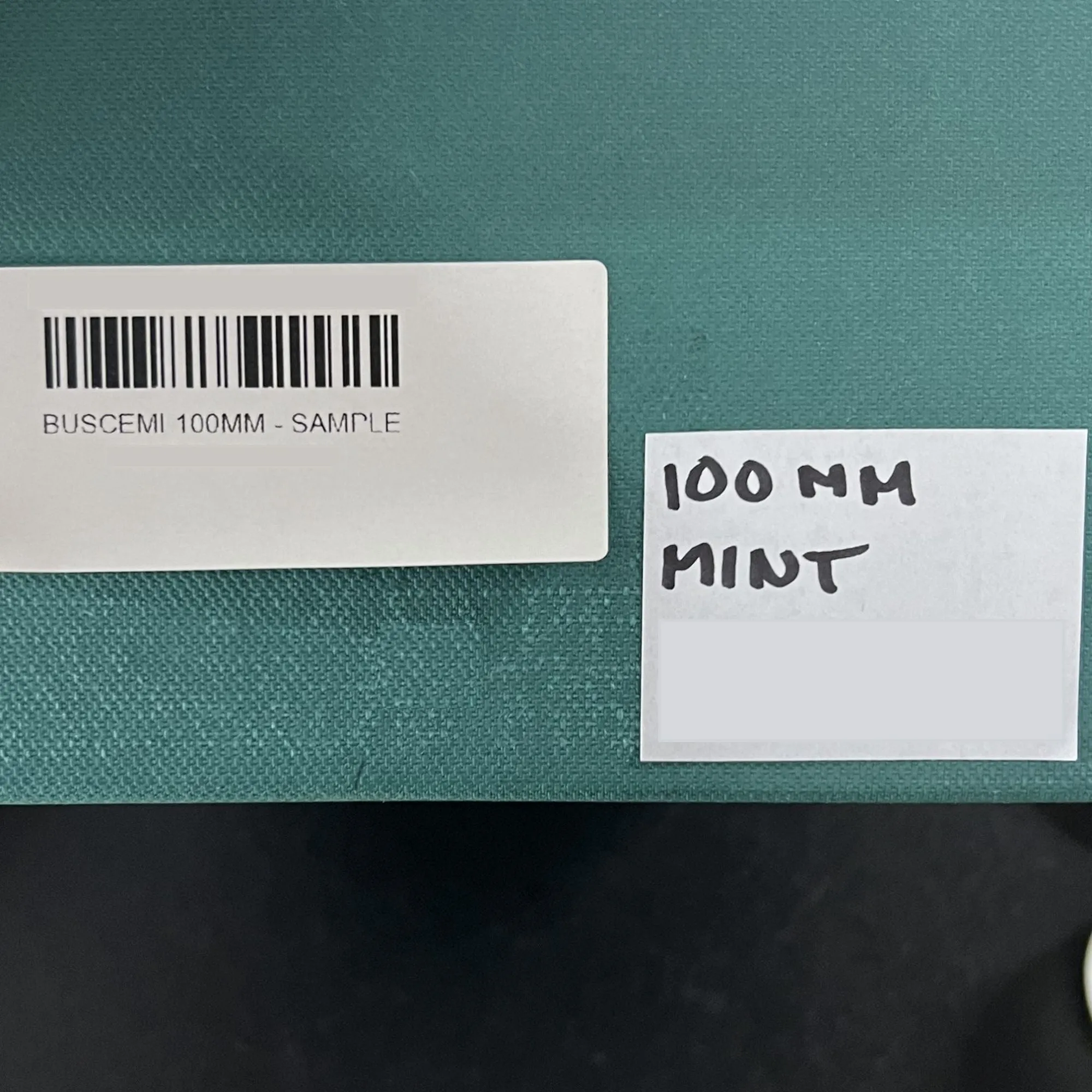 Buscemi 100MM Kid Mint Leather Sneakers