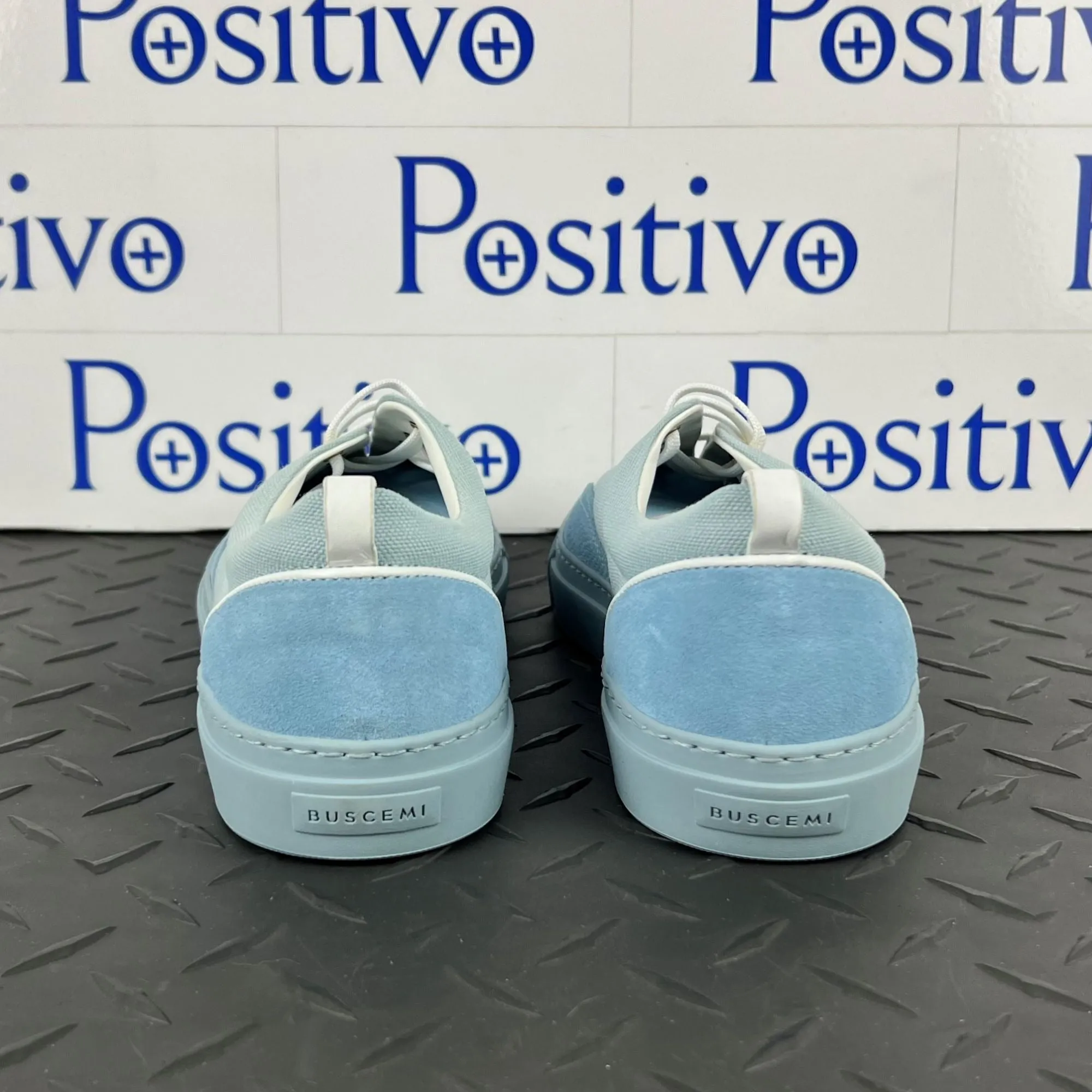 Buscemi Women's Cali Cielo Leather Low top Sneakers SAMPLE