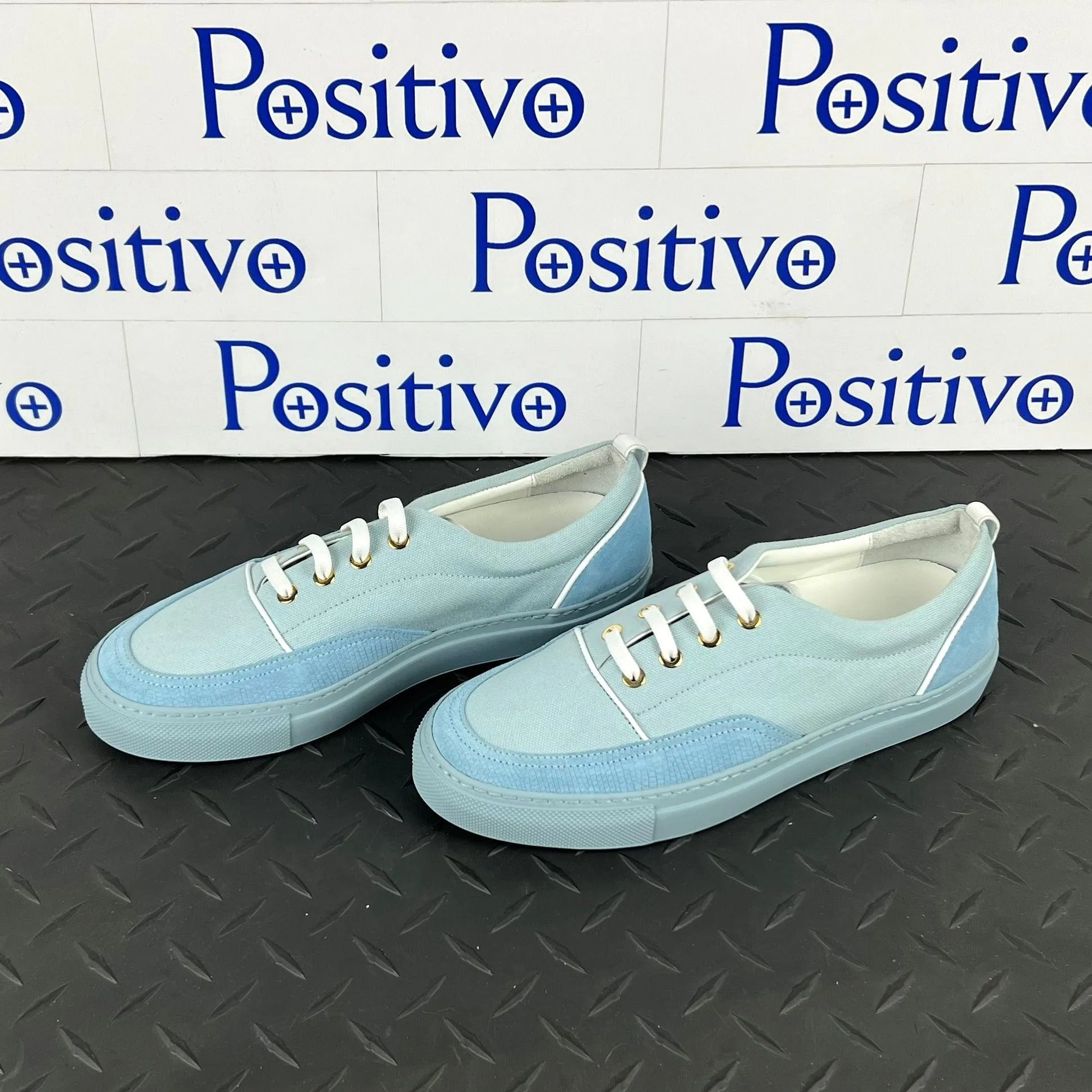 Buscemi Women's Cali Cielo Leather Low top Sneakers SAMPLE
