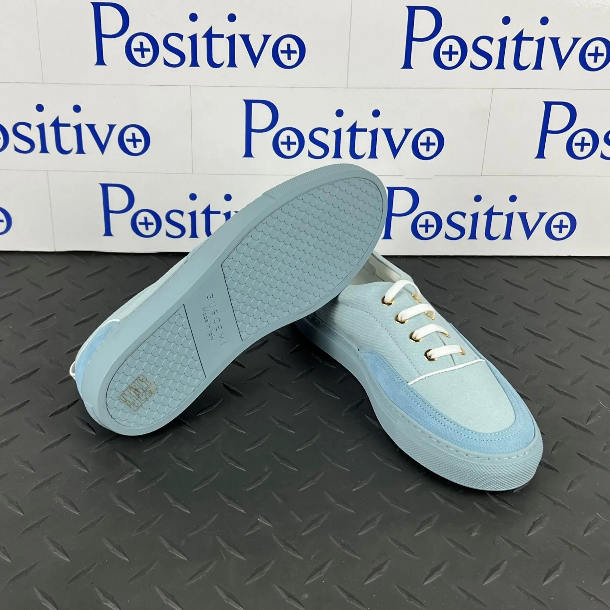 Buscemi Women's Cali Cielo Leather Low top Sneakers SAMPLE