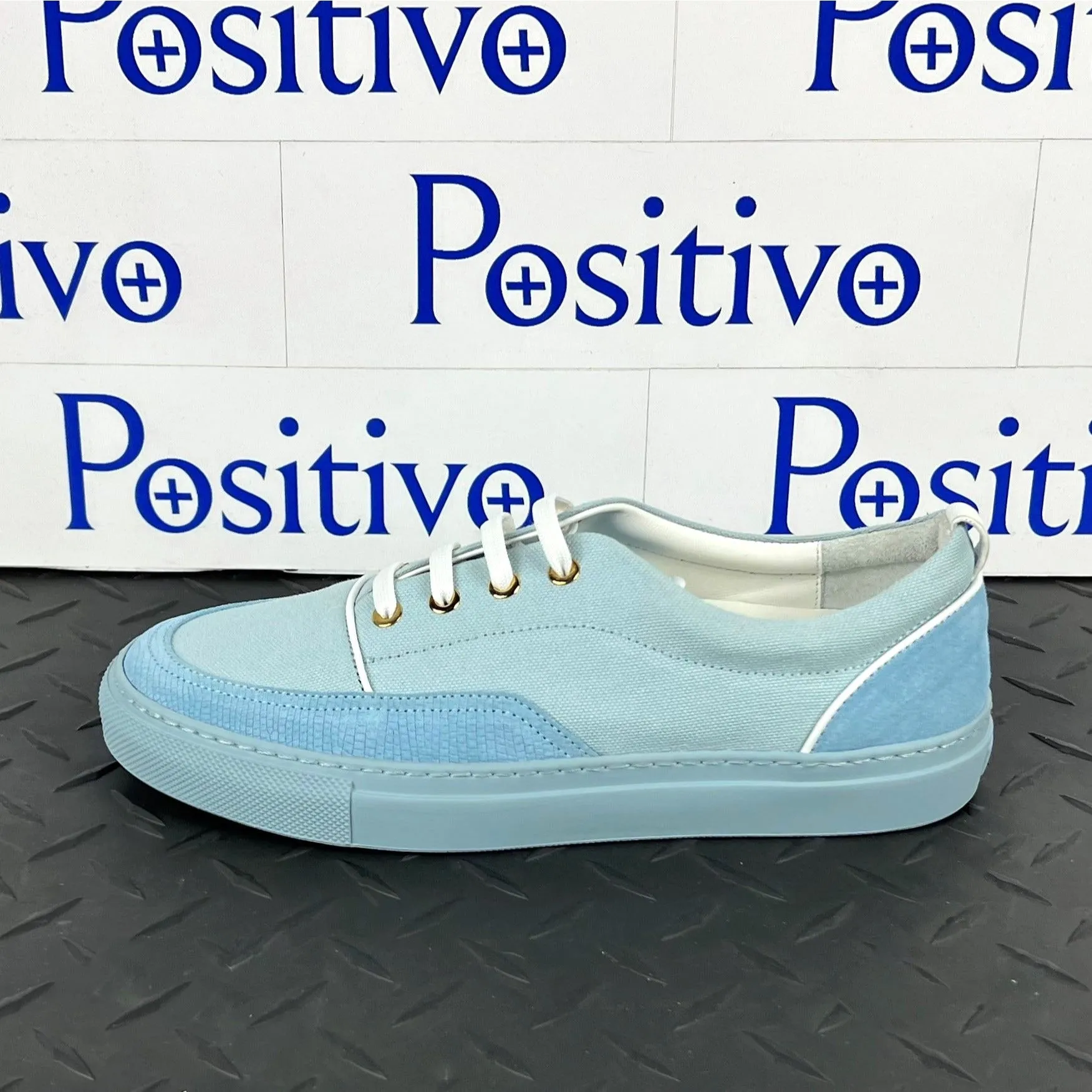 Buscemi Women's Cali Cielo Leather Low top Sneakers SAMPLE