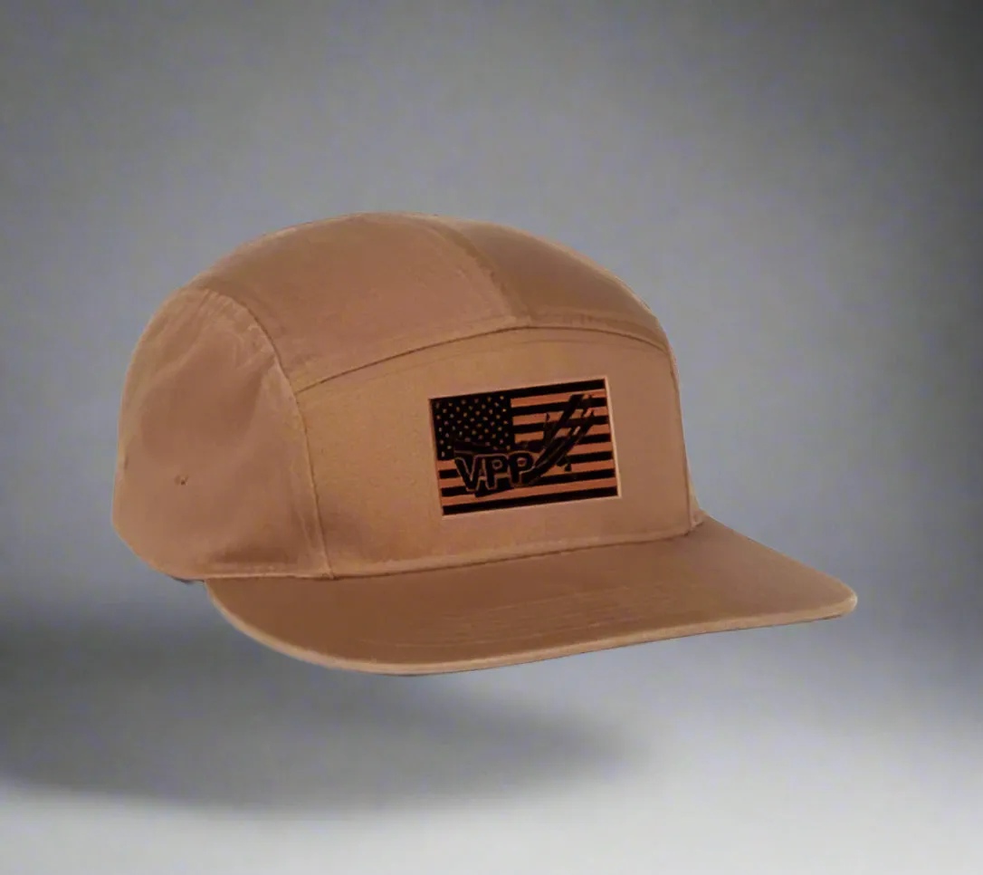 Camper Cap with Leather Patch - #404468