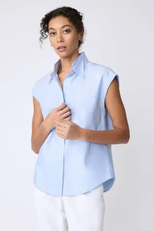 Candice DC Shirt in Blue Oxford