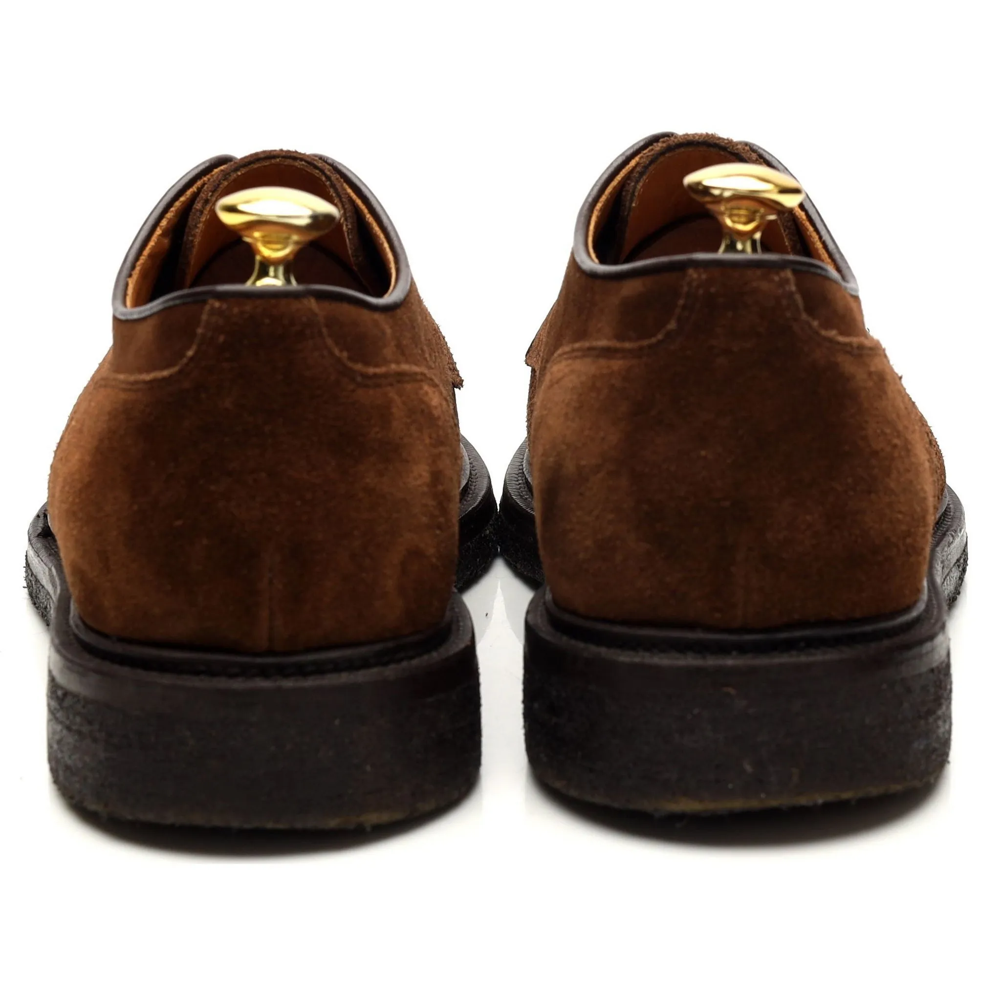 'Cartee' Brown Suede Derby UK 8 EU 42