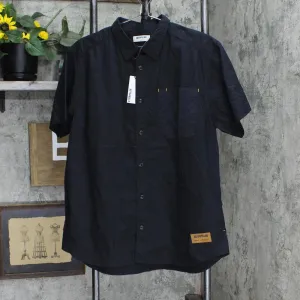 Caterpillar Men's Colorblocked Work Shirt 2610634-USA Black XL